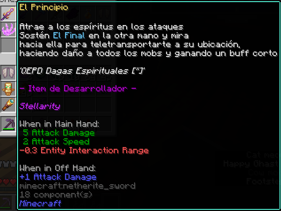 Espada El Principio