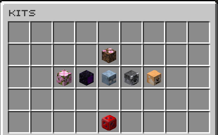 Menu de los KIts