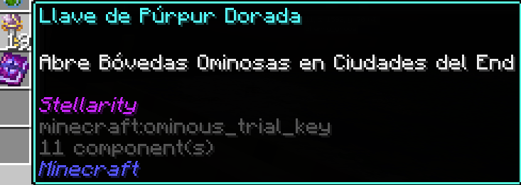 LLave purpura dorada